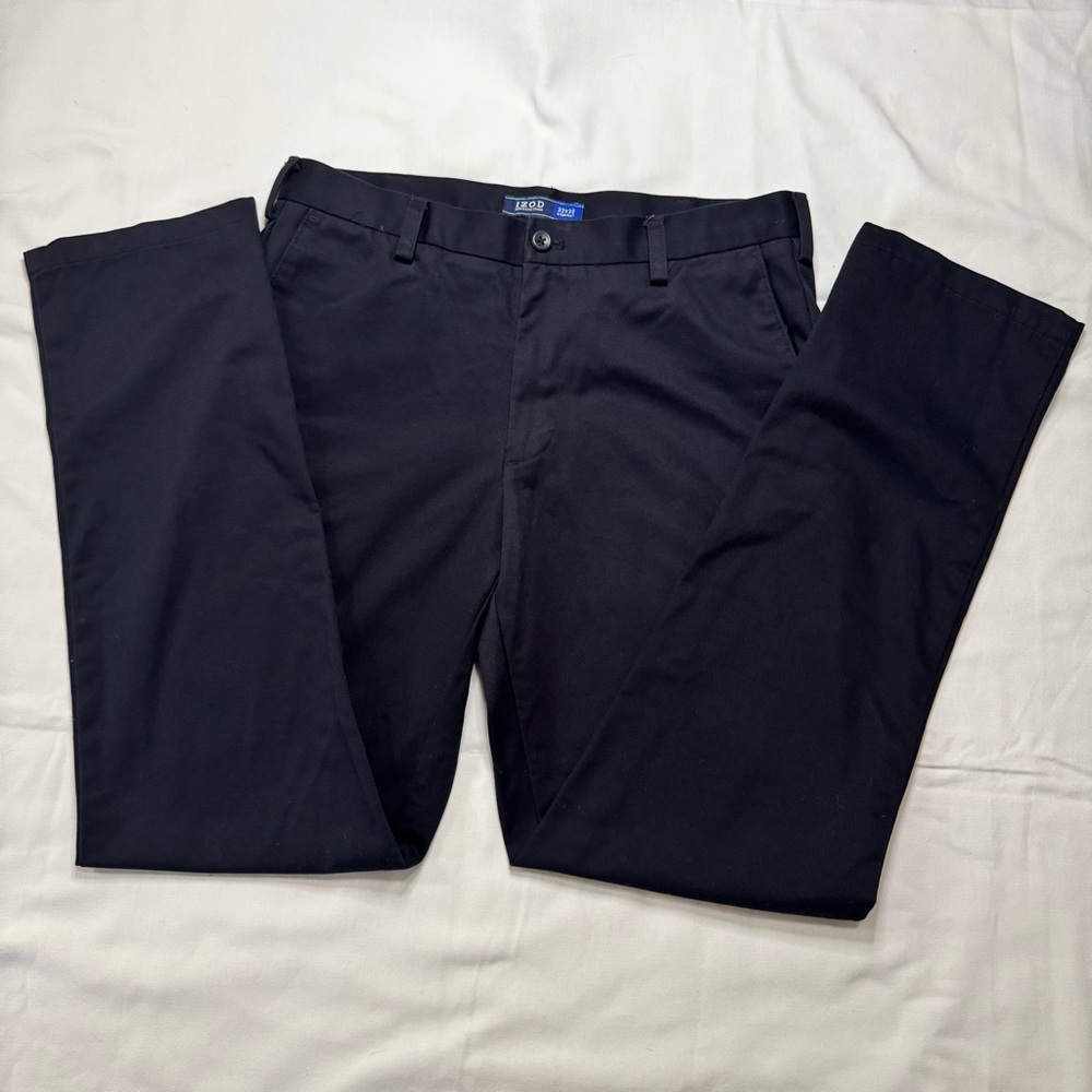 Izod Men's Dark Navy Chinos